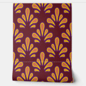 Deco Ploomf Yellow Behang (Afrollen)