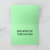 Deco Retro Moederdag Kaart (Binnen)