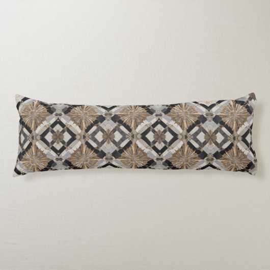 Deco Rhomb Lichaamskussen (Voorkant)
