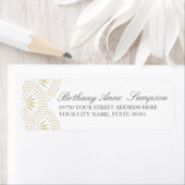 Deco Seigaiha Adresetiketten Etiket (Insitu)