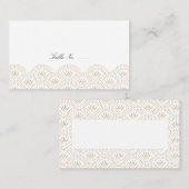 Deco Seigaiha Gast Escort Kaarten Plaatskaartje (Voorkant / Achterkant)