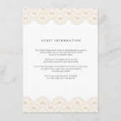 Deco Seigaiha Trouw Insert Kaart (Voorkant)