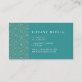 Deco Seigaiha Visitekaartjes (Achterkant)