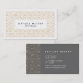 Deco Seigaiha Visitekaartjes (Voorkant / Achterkant)