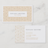 Deco Seigaiha Visitekaartjes (Voorkant / Achterkant)