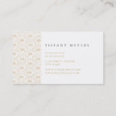 Deco Seigaiha Visitekaartjes (Achterkant)