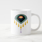 Deco Space Egg Jumbo Mok (Rechts)