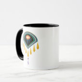Deco Space Egg Mok 11oz. (Voorkant links)