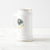 Deco Space Egg Stein Bierpul (Voorkant links)