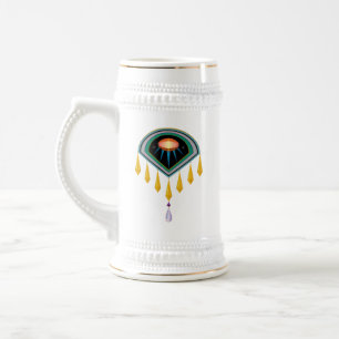 Deco Space Egg Stein Bierpul