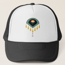 Deco Space Egg Trucker Hat (12 kleuren) Trucker Pet