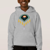 Deco Space Ei Kids Unisex Hoodie (Voorkant)