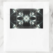 Deco Star Rechthoekige Sticker (Tas)