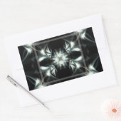 Deco Star Rechthoekige Sticker (Envelop)