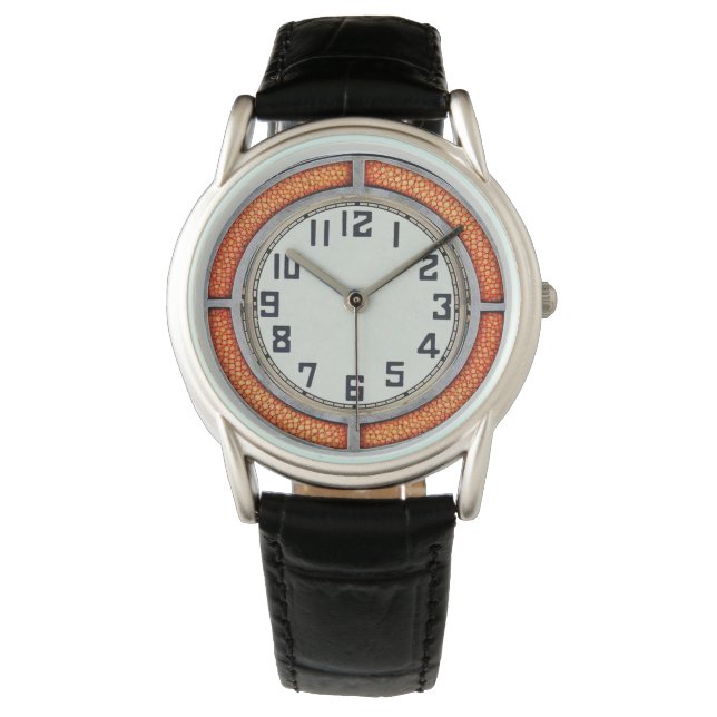  Deco Stile Mannen eWatch Horloge (Voorkant)