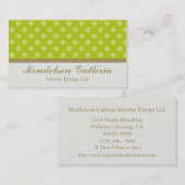 Deco Stippen Green Design Company Visitekaartje (Voorkant / Achterkant)