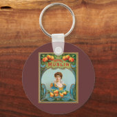 Deco Stoffenlabel Art Royal Muslin Sleutelhanger (Voorkant)