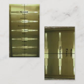 Deco Style Elevator Visitekaartje (Voorkant / Achterkant)