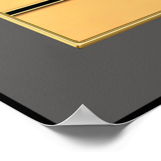 Deco Sunburst Poster (Hoek)