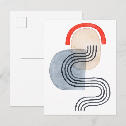 Deco Sunrise IV Briefkaart (Voorkant / Achterkant)