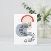 Deco Sunrise IV Briefkaart (Staand voorkant)