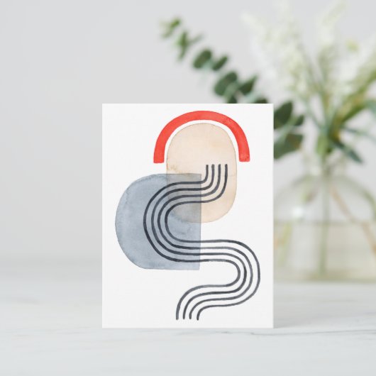 Deco Sunrise IV Briefkaart (Staand voorkant)