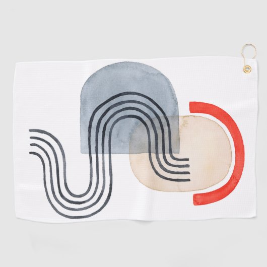 Deco Sunrise IV Golfhanddoek (Horizontaal)