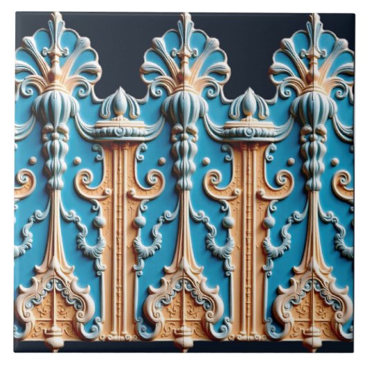 Deco Terra Cotta Tegeltje (Voorkant)