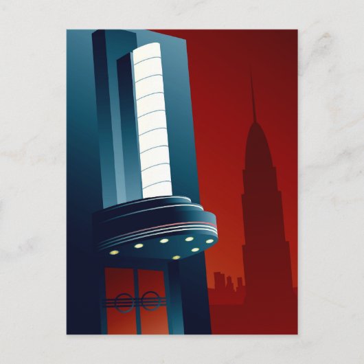 Deco Theater Briefkaart (Voorkant)