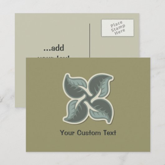 Deco Tile 3 Briefkaart (Voorkant / Achterkant)