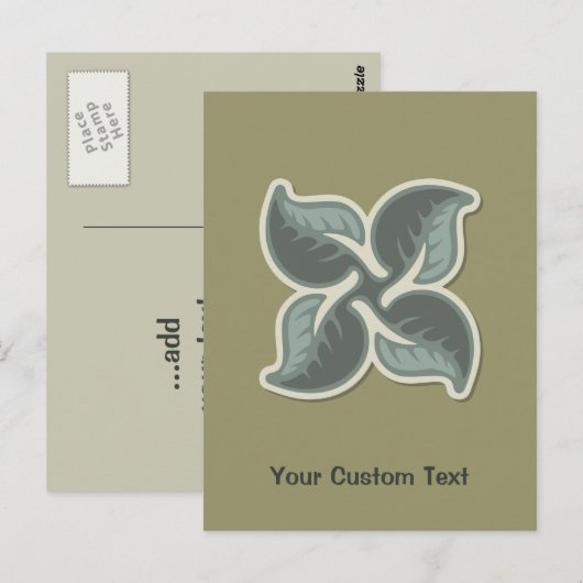 Deco Tile 3 Briefkaart (Voorkant / Achterkant)