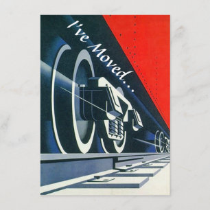 Deco-trein verplaatst nieuwe adresaankondiging Aankondiging