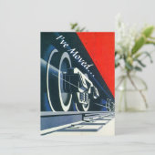  Deco-trein verplaatst nieuwe adresaankondiging Aankondiging (Staand voorkant)