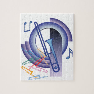 Deco Trombone Legpuzzel