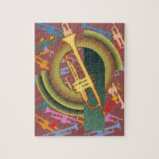 Deco Trumpet Legpuzzel (Verticaal)