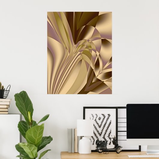 Deco Tulip Poster (Thuiskantoor)