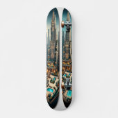 "Deco Urban Heights Deck" Persoonlijk Skateboard (Voorkant)