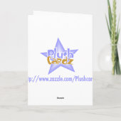 Deco van de vakantie - het Spaans Feestdagen Kaart (Achterkant)