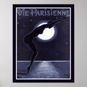Deco Vie Parisienne uit 1920 Poster (Voorkant)