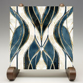 Deco Waves Glamour Keramische Tegel Tegeltje