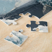 Deco Yuletide | Eerste Sneeuwval Kerstmis Legpuzzel (Zijkant)