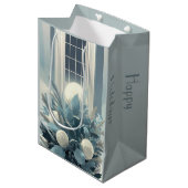 Deco Yuletide | Holiday-entrée Medium Cadeauzakje (Voorkant Gekanteld)