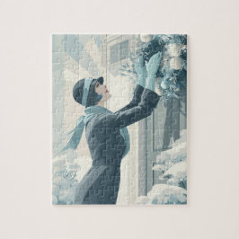 Deco Yuletide | Kerstkrans Welkom Legpuzzel