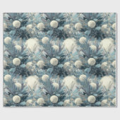 Deco Yuletide | Winter Botanicals Kerstmis Cadeaupapier (Vlak)