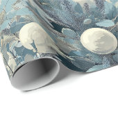 Deco Yuletide | Winter Botanicals Kerstmis Cadeaupapier (Rol Hoek)