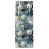Deco Yuletide | Winter Botanicals Kerstmis Wijn Cadeautas (Achterkant)
