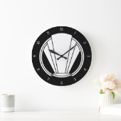 Deco - Zonder titel, wandklok (Huis)