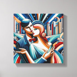 decodent canvas afdruk