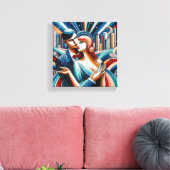 decodent canvas afdruk (Insitu (Woonkamer))