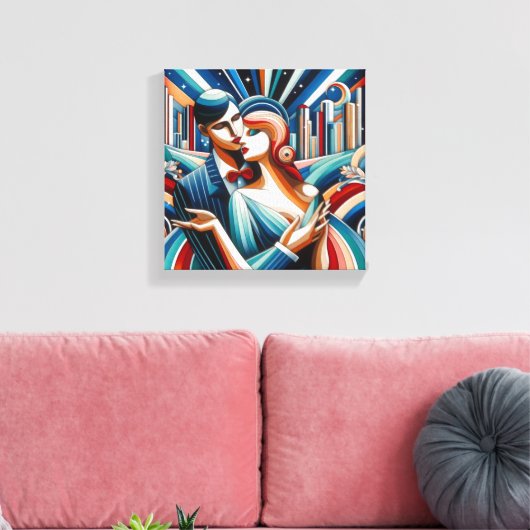 decodent canvas afdruk (Insitu (Woonkamer))